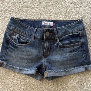 So Women's Blue Denim Shorts